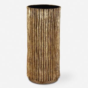 Echo 22.5 X 10.13 inch Antique Gold and Black Drink Table