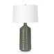 Temperance 30.75 inch 150.00 watt Green Table Lamp Portable Light