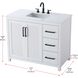 Alina 42 X 34 inch White Bathroom Vanity Cabinet