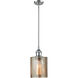 Ballston Cobbleskill 1 Light 5 inch Polished Chrome Pendant Ceiling Light in Mercury Glass, Ballston