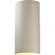 Ambiance Cylinder LED 21 inch Antique Copper Outdoor Wall Sconce, Really Big
