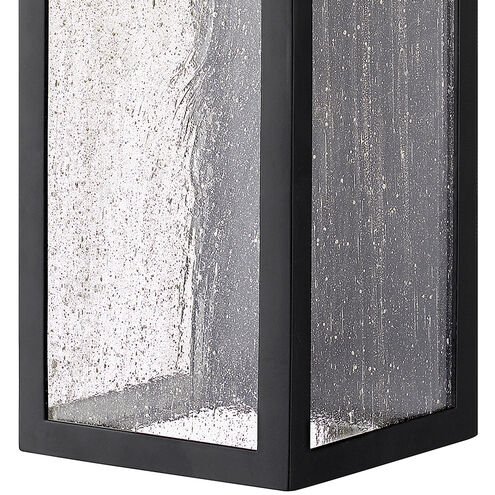 Rook LED 20 inch Satin Black Outdoor Wall Mount Lantern, Extra Large