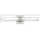 Aiden LED 23 inch Polished Nickel Vanity Light Wall Light, Vertical