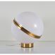 Canada 12 inch 60.00 watt Gold Table Lamp Portable Light