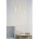 Polaris LED 20 inch Gold Pendant Ceiling Light