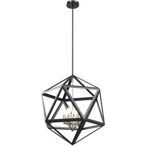 Polygon 6 Light 18.50 inch Pendant