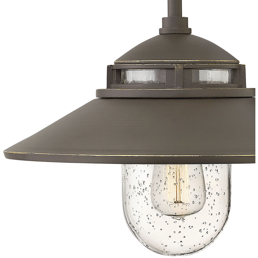 Atwell Outdoor Wall Mount Lantern in Oil Rubbed Bronze, Small