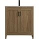 Finnley 30 X 34 inch Walnut Brown Bathroom Vanity Cabinet