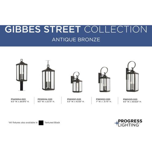 Gibbes Street Collection 3-Light Outdoor Antique Bronze Hanging Lantern Gibbes Street Collection 3-Light Outdoor Antique Bronze Hanging Lantern