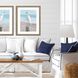 Waterside Collection Blue Framed Art