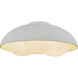 Alora Mood Robyn 3 Light 16 inch Antique White Flush Mount Ceiling Light