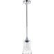 Auspice 1 Light 5.3 inch Chrome Pendant Ceiling Light