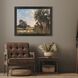 Paragon Green and Blue and Multi and Rust Framed Art