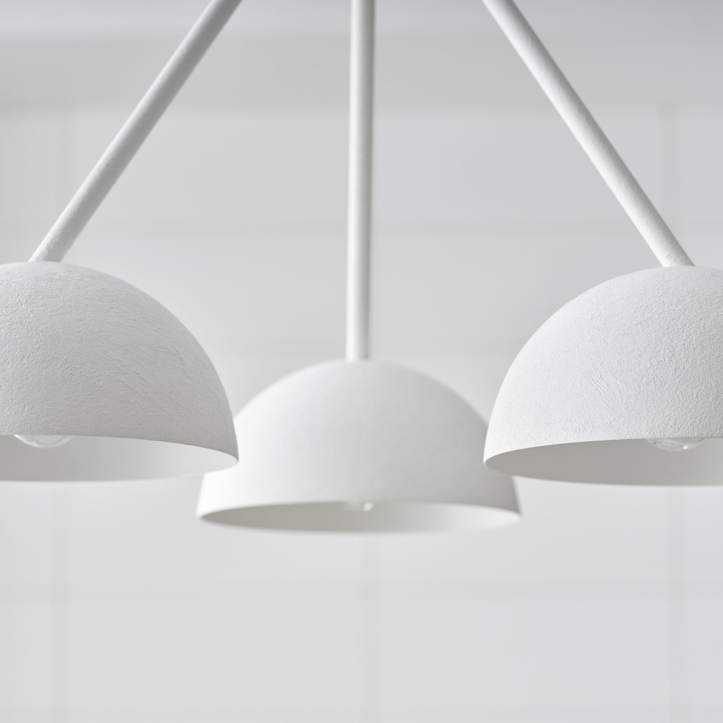 Christiane Lemieux Beaunay 3 Light 26 inch Cast Plaster Chandelier Ceiling Light