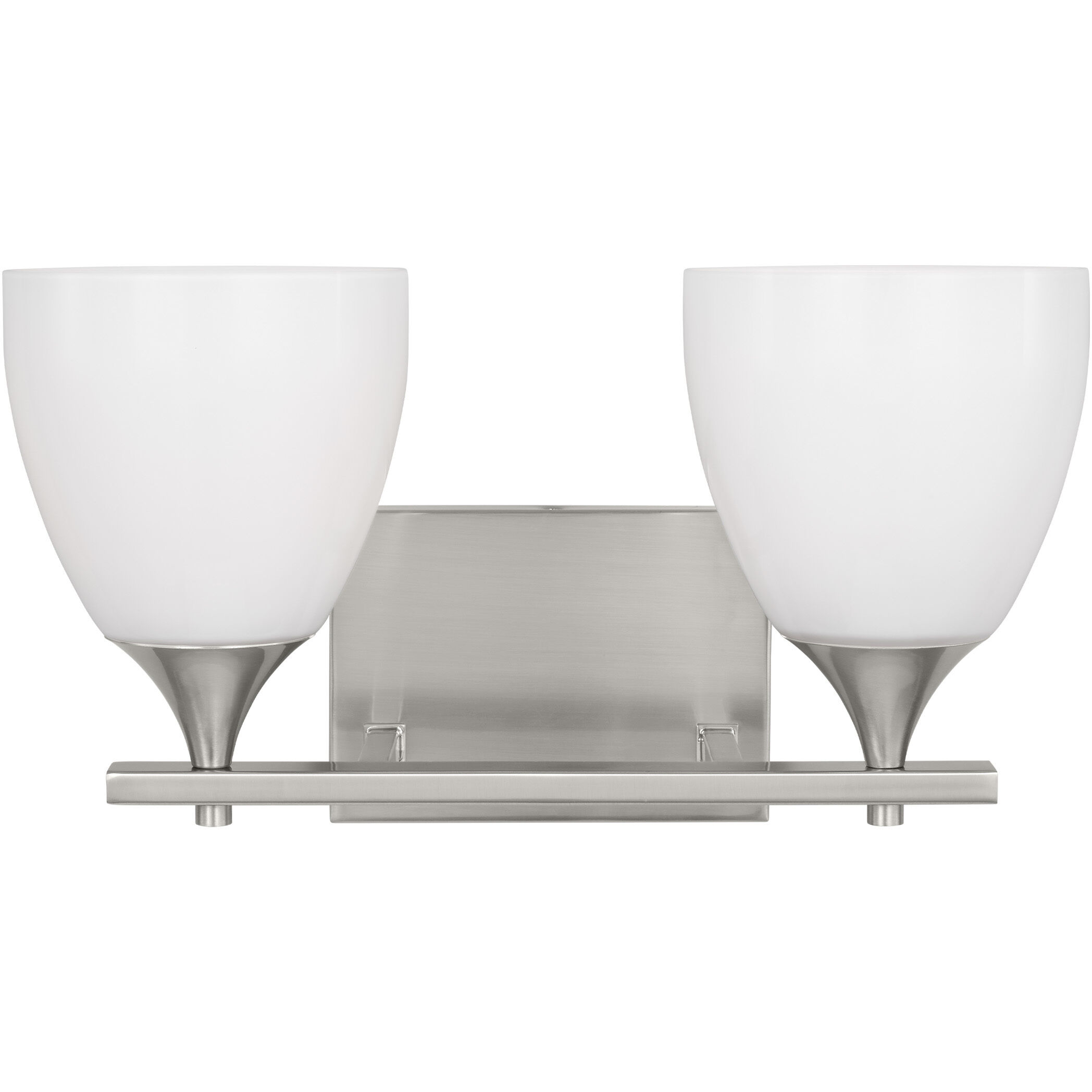 Drew & Jonathan Toffino 2 Light 16 inch Brushed Steel Wall Bath Fixture Wall Light