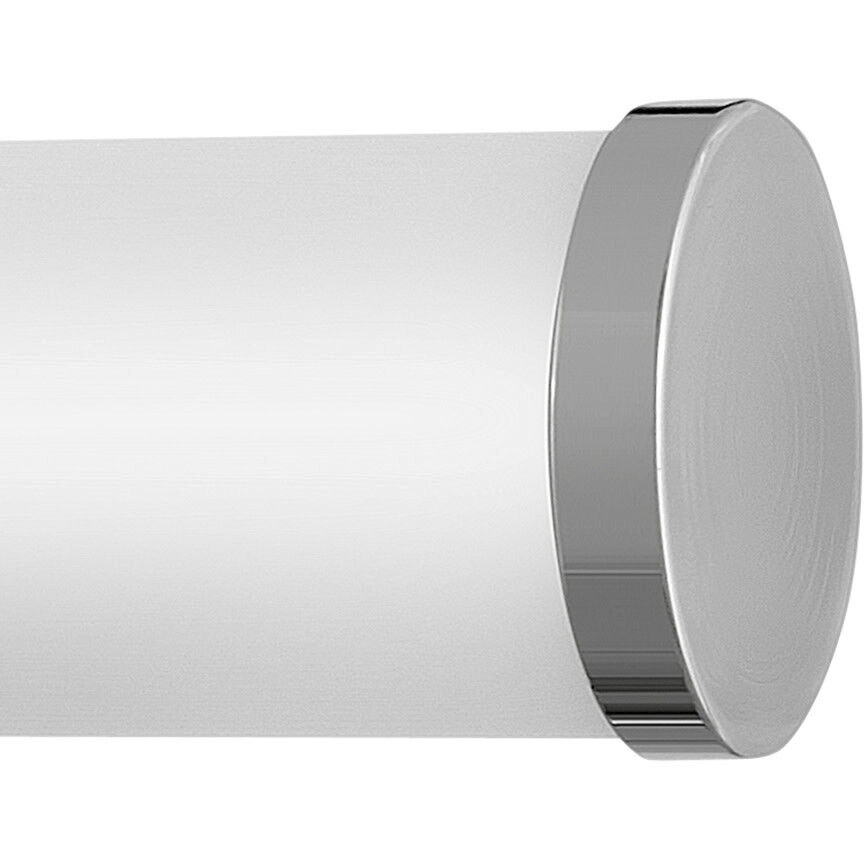 Zevi LED 23 inch Polished Nickel Vanity Light Wall Light, Vertical