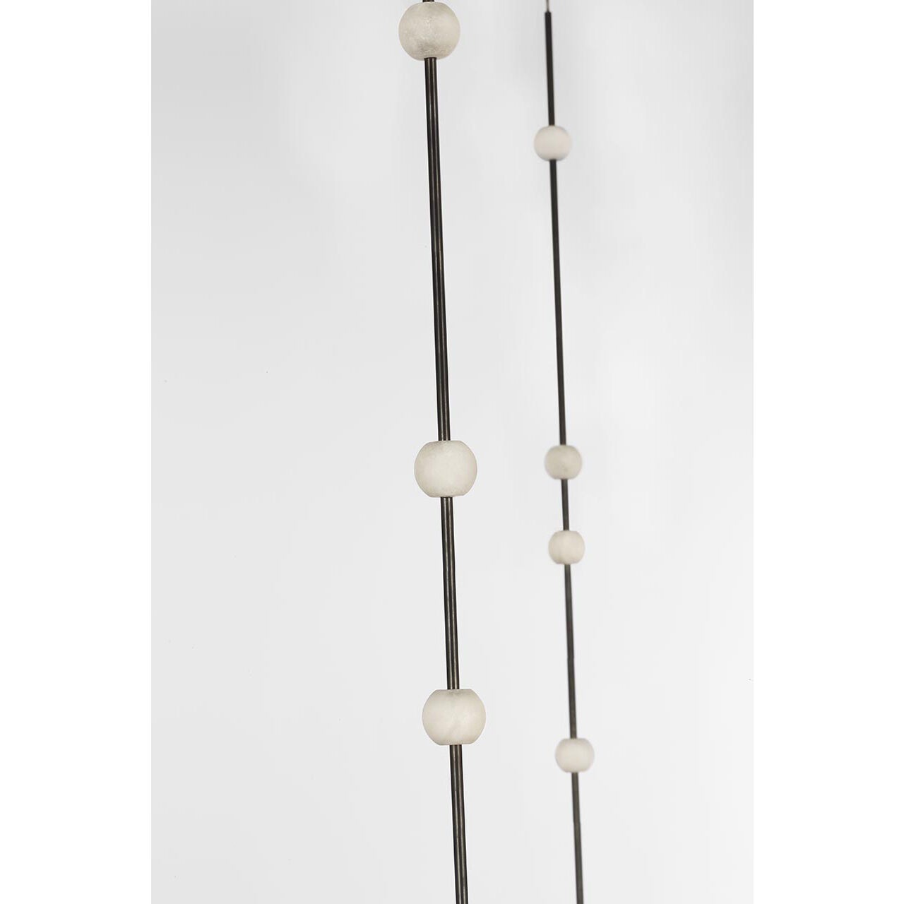 Anne-Marie Barton Marcell Linear Chandelier Ceiling Light in Bronze