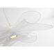 Canada LED 35.44 inch White Chandelier Ceiling Light