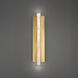 Rapper LED 2.5 inch Aged Brass ADA Wall Sconce Wall Light