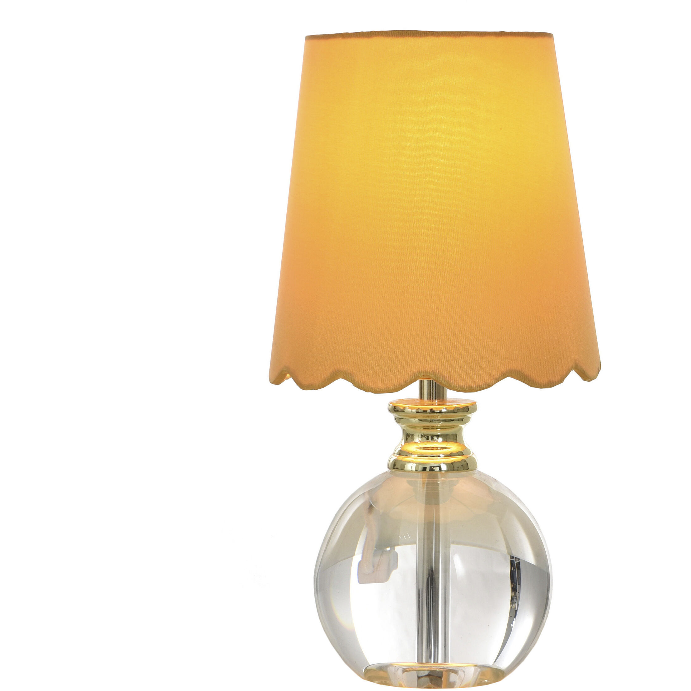 Beatrice 14 inch 40 watt Clear and Polished Nickel Table Lamp Portable Light