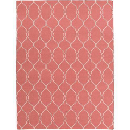 Fallon 132 X 96 inch Rose, Ivory Rug