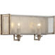 Chelsey 2 Light 16 inch Oxidized Silver Bath Light Wall Light