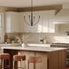 Jheni 4 Light 24 inch Matte Black Chandelier Ceiling Light