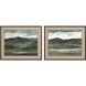 Landscapes Collection Green Framed Art