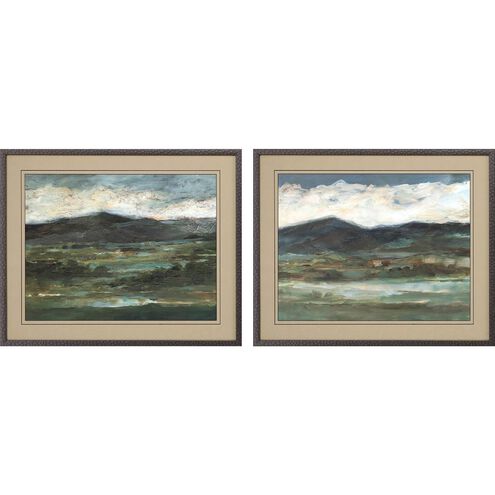 Landscapes Collection Green Framed Art