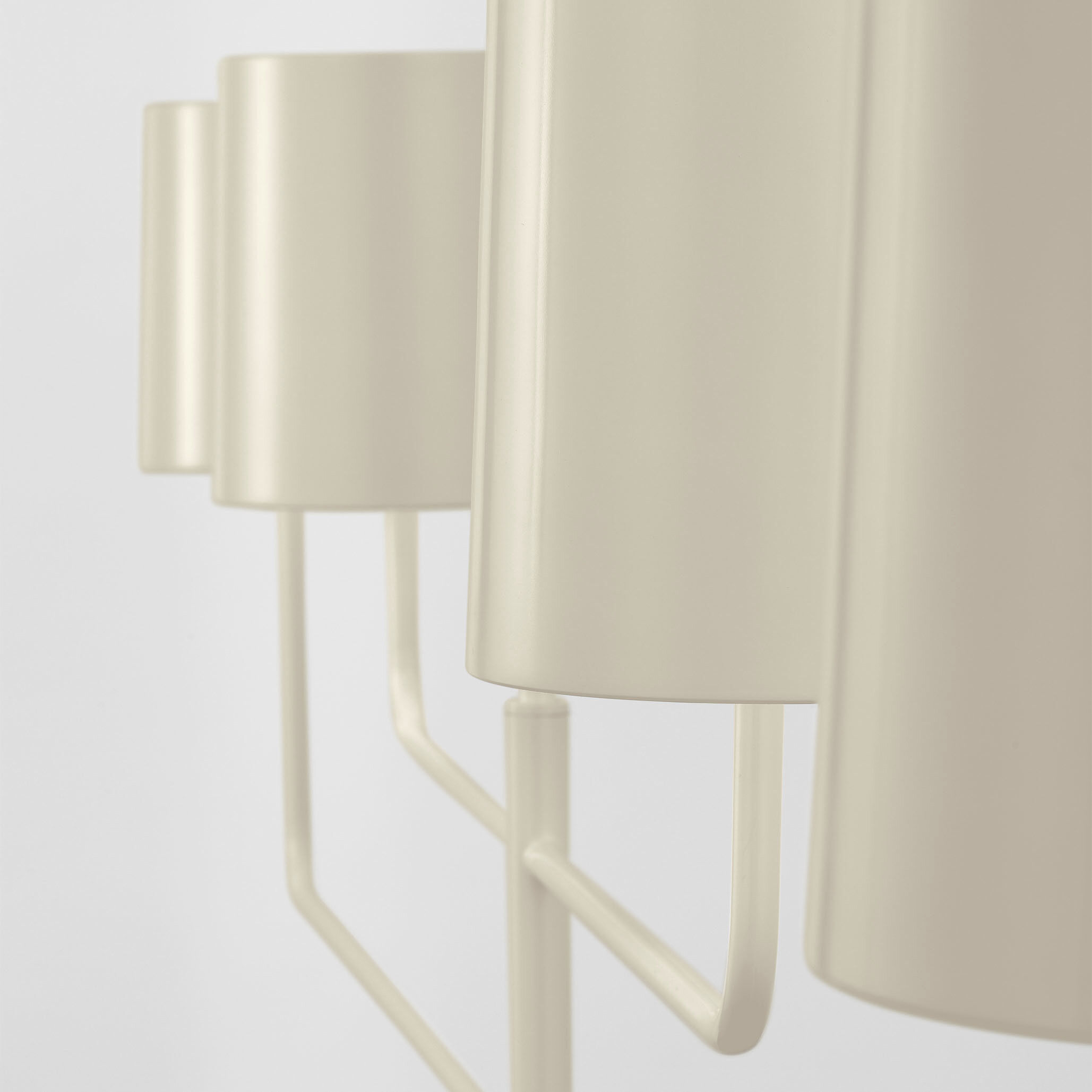 Barbara Barry Go Lightly LED 70 inch China White Linear Chandelier Ceiling Light