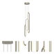 Sienna LED 6 inch Painted Nickel Pendant Ceiling Light in 3, 22.75 in
