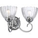 Audra Vanity Wall Light in Chrome