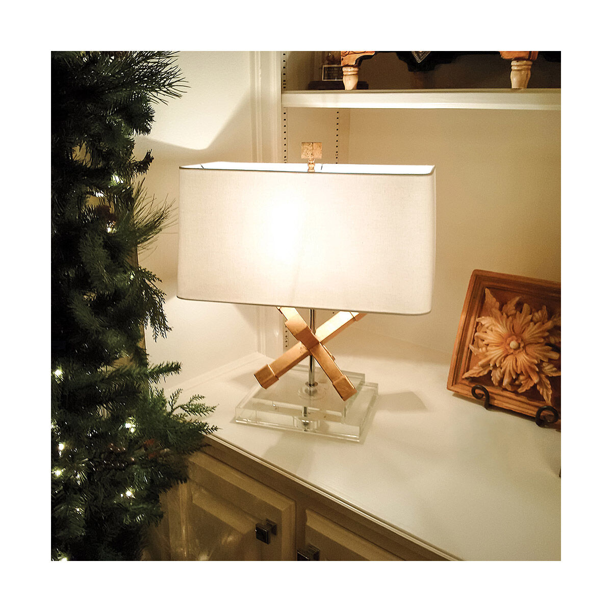 Square base lamp hotsell