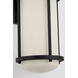 Richard June Otis 1 Light 22 inch Textured Black Outdoor Wall Light