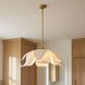 Elsie 6 Light 30 inch Warm Brass Pendant Ceiling Light