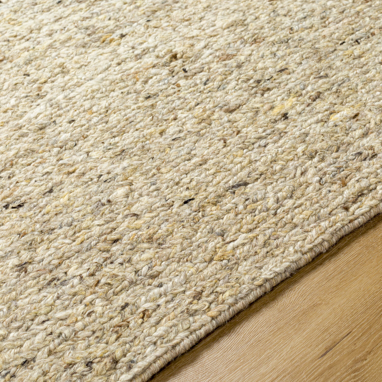 La Palma 168 X 120 inch Light Brown / Light Beige / Tan / Dark Brown / Mustard Handmade Rug in 10 x 14