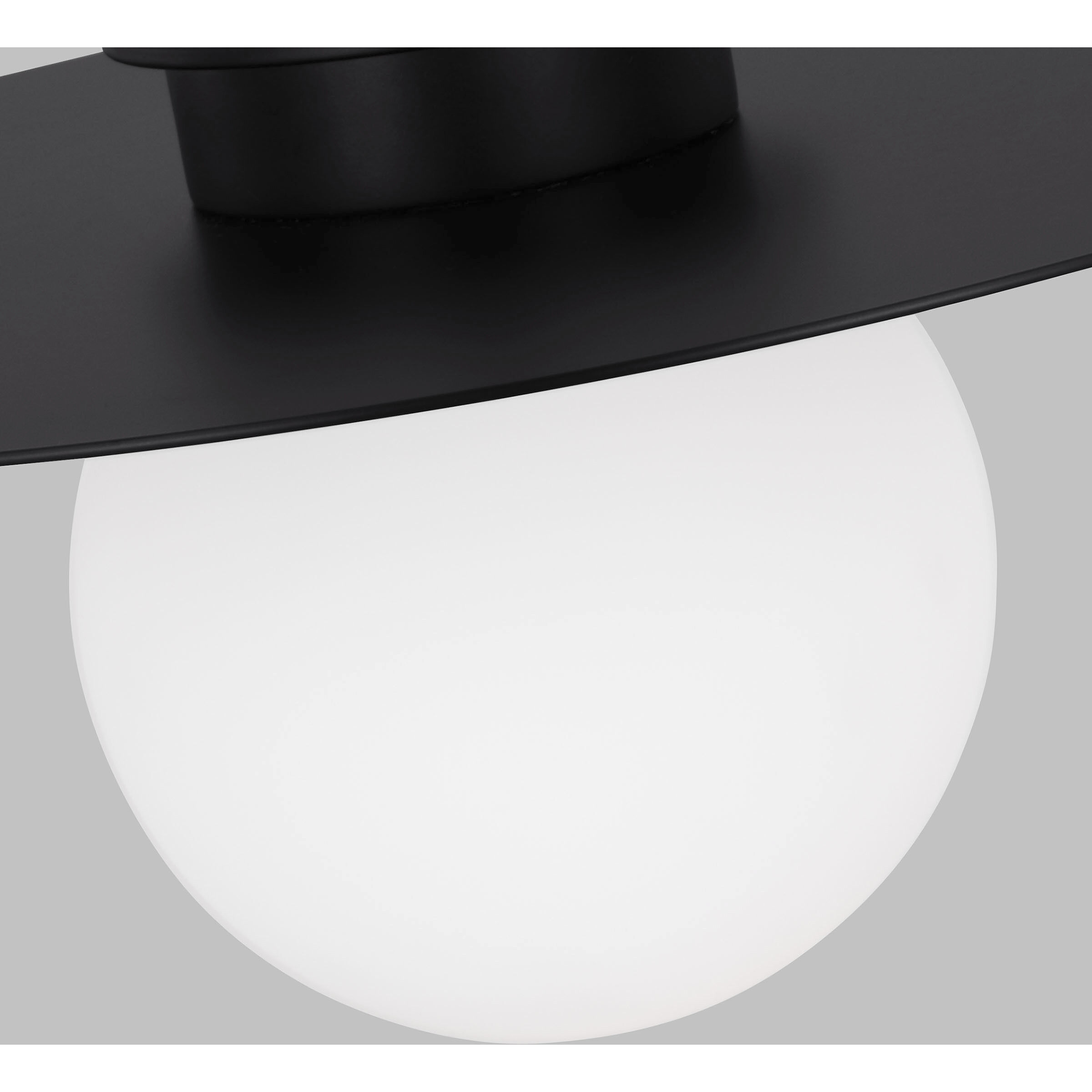 Kelly by Kelly Wearstler Nodes 1 Light 24 inch Midnight Black Flush Mount Ceiling Light