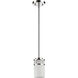 Alexis 1 Light 5 inch Polished Nickel Pendant Ceiling Light