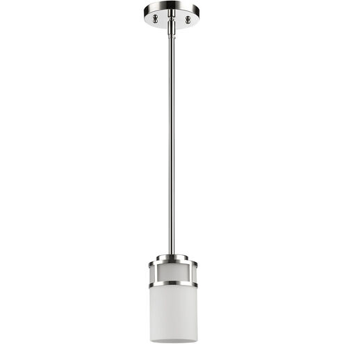 Alexis 1 Light 5 inch Polished Nickel Pendant Ceiling Light