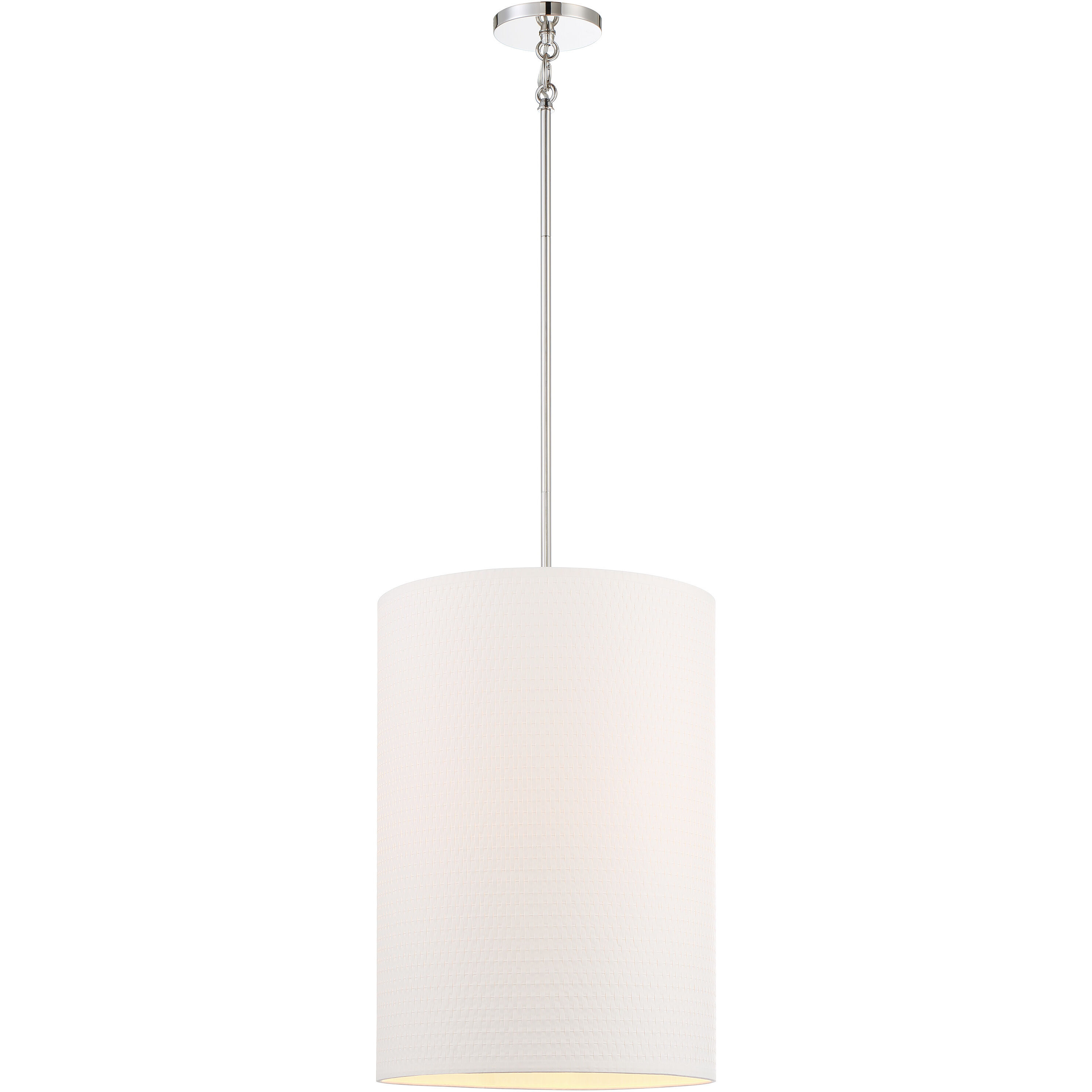 Palmetto 4 Light 14.5 inch Polished Nickel Pendant Ceiling Light