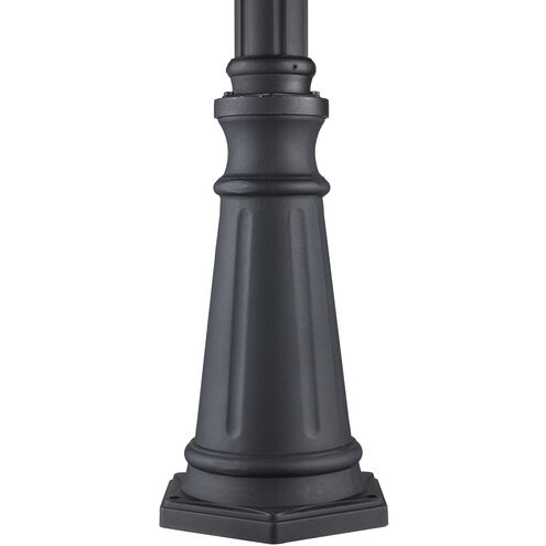 Downtown 90 inch Black Outdoor Pole Base