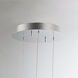 Orb II LED 11.5 inch Polished Chrome Multi-Light Pendant Ceiling Light