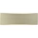 Ambiance 2 Light 16 inch Vanilla Gloss Wall Sconce Wall Light