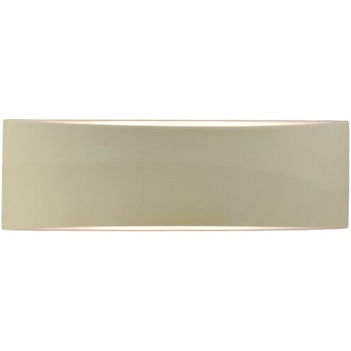 Ambiance 2 Light 16 inch Vanilla Gloss Wall Sconce Wall Light