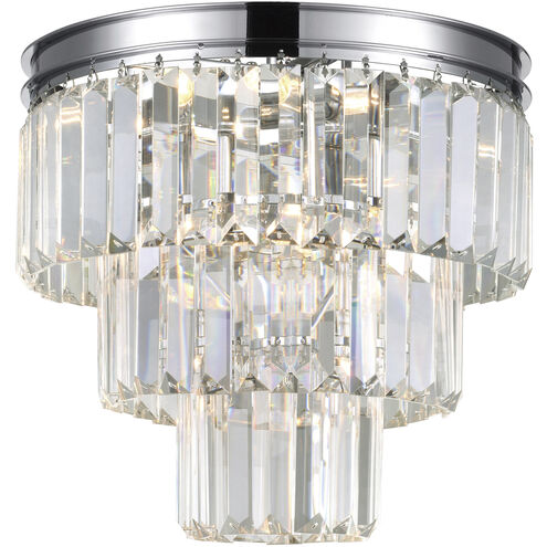 Weiss 8 Light 12 inch Chrome Flush Mount Ceiling Light
