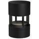 Novato 120 24 watt Black Exterior Bollard