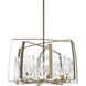 Arc 8 Light 34.4 inch Soft Gold Dining Pendant Ceiling Light