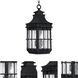Nantucket 3 Light 8.5 inch Country Forge Outdoor Hanging Lantern