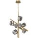 Thorah 7 Light 27 inch Gold Chandelier Ceiling Light