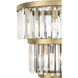 Social Club 6 Light 15 inch Havana Gold Wall Sconce Wall Light